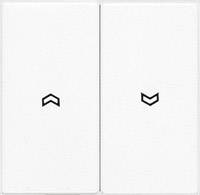 Jung 2 x Кришка вимикача жалюзі біла LS995PWW 1 шт.