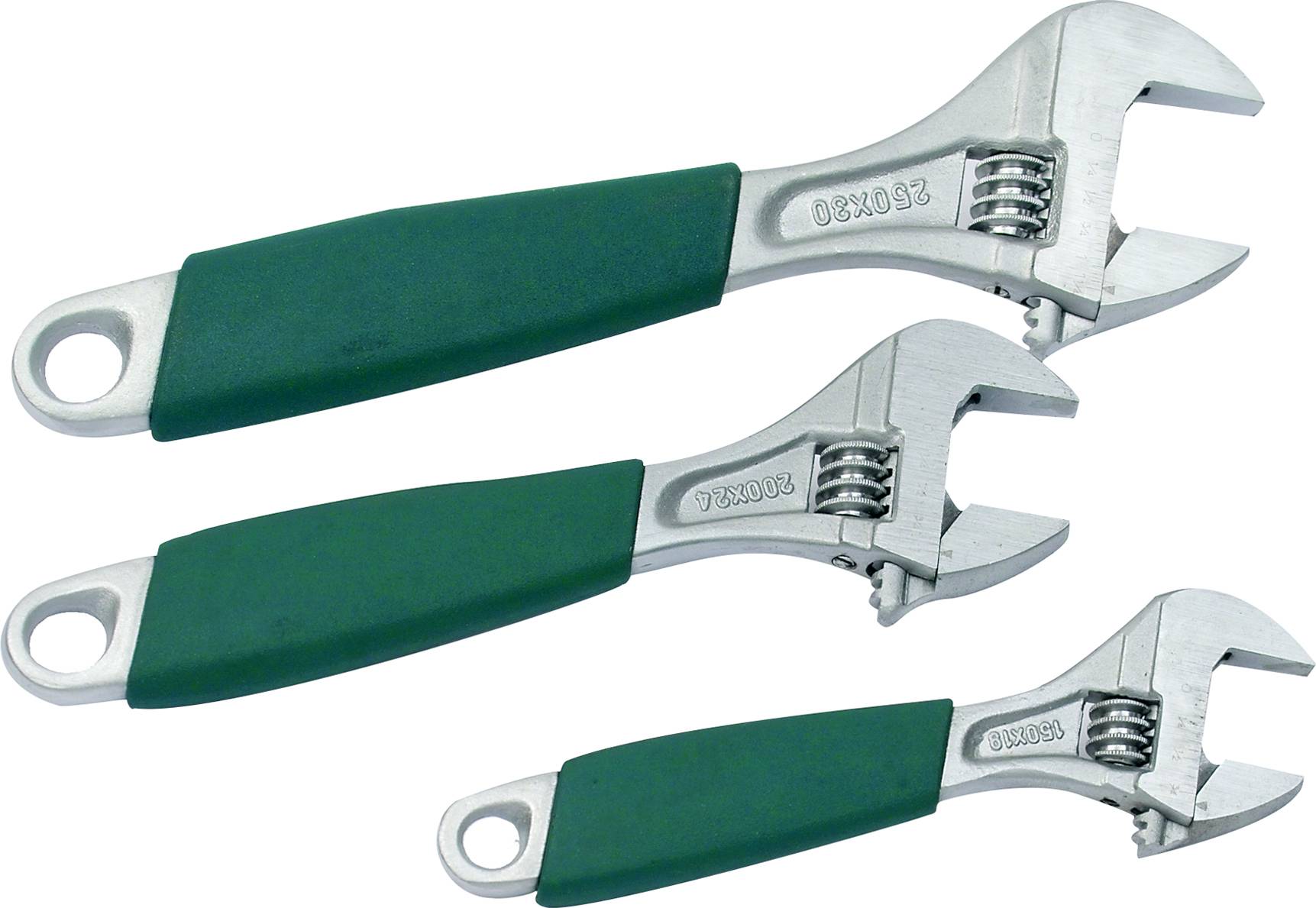 Набір розвідних ключів Brüder Mannesmann M19880 M19880 3 шт. Розмір гайкового ключа (метричний) (лише для титулу) 18–30 мм