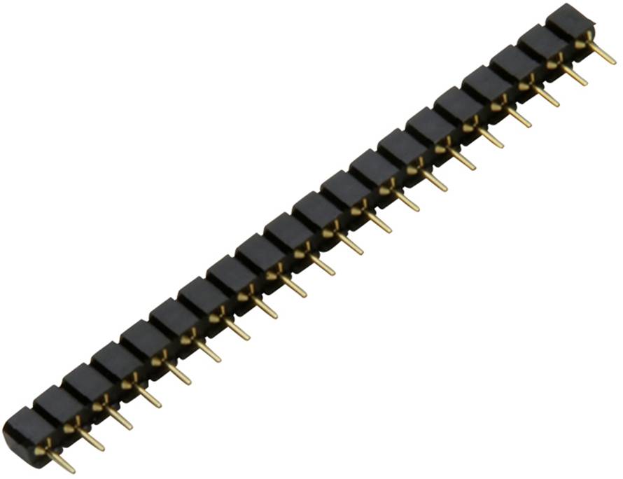 TRU COMPONENTS TC-2506404 Listwa kołkowa, żeńska, precyzyjna 1 szt.