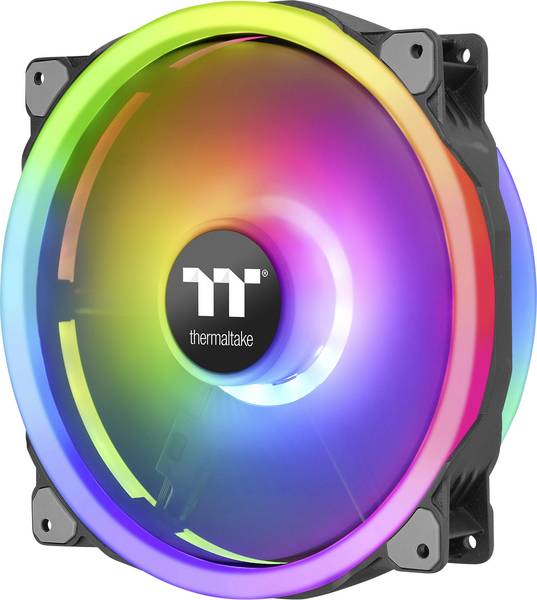 Wentylator do obudowy PC Thermaltake Riing Trio 20 RGB (S x W x G) 200 ...