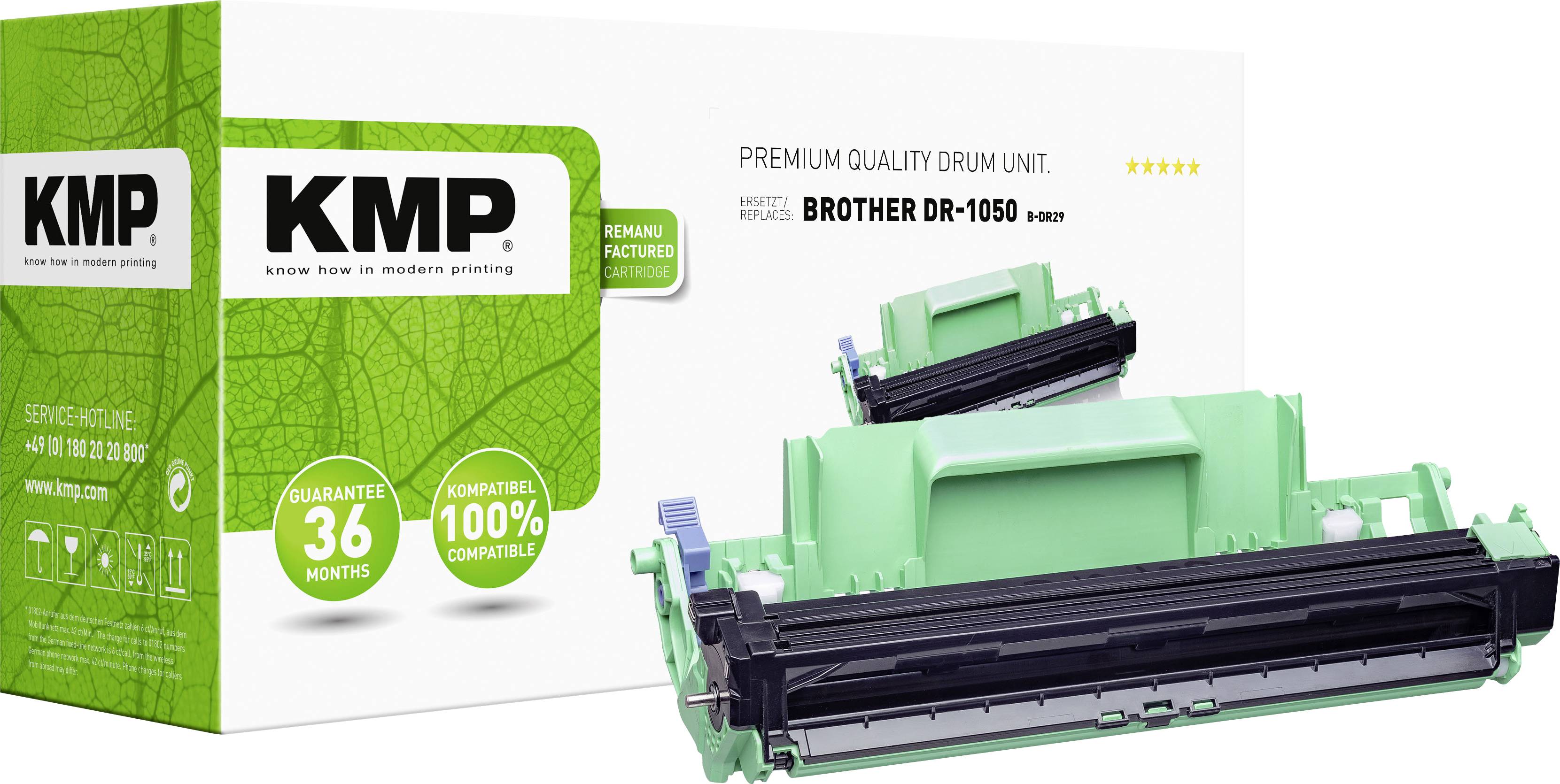 KMP Drum Replacement Brother DR-1050, DR1050 replacement Color 10000 pages B-DR29 1260,7000