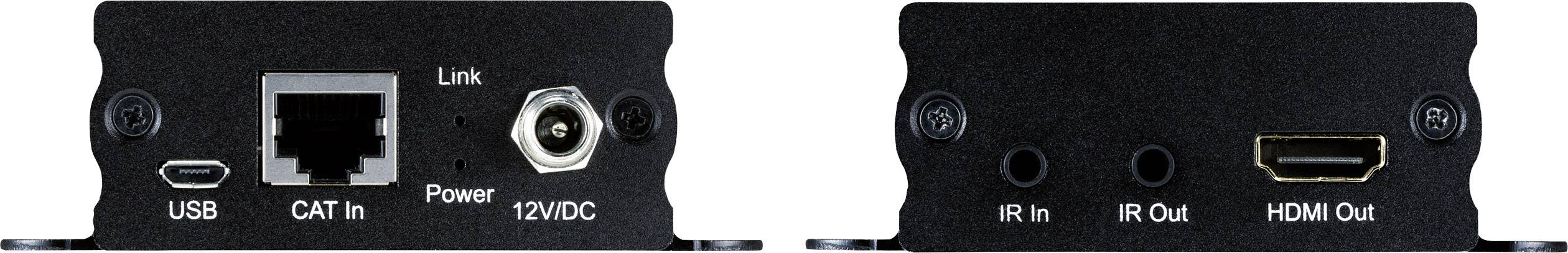 Подовжувач SpeaKa Professional SP-8567416, HDMI - HDMI, через мережевий кабель RJ45, 3840 x 2160 пікселів, 50 м