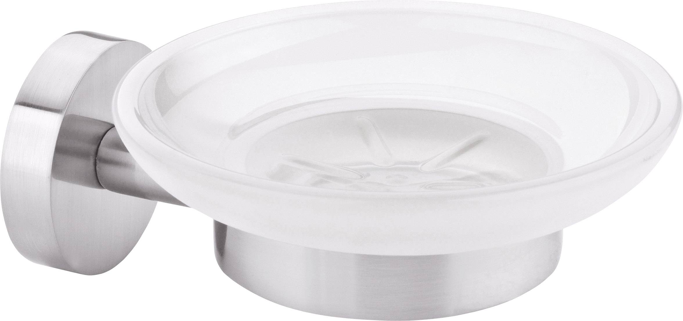 tesa MOON 40310-00000-00 Полиця для мила срібна, біла (атласна)