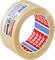 Rolka przezroczystej taśmy pakowej marki 'tesa' z czerwoną i niebieską etykietą. Odpowiednia do zastosowań wymagających dużej wytrzymałości.