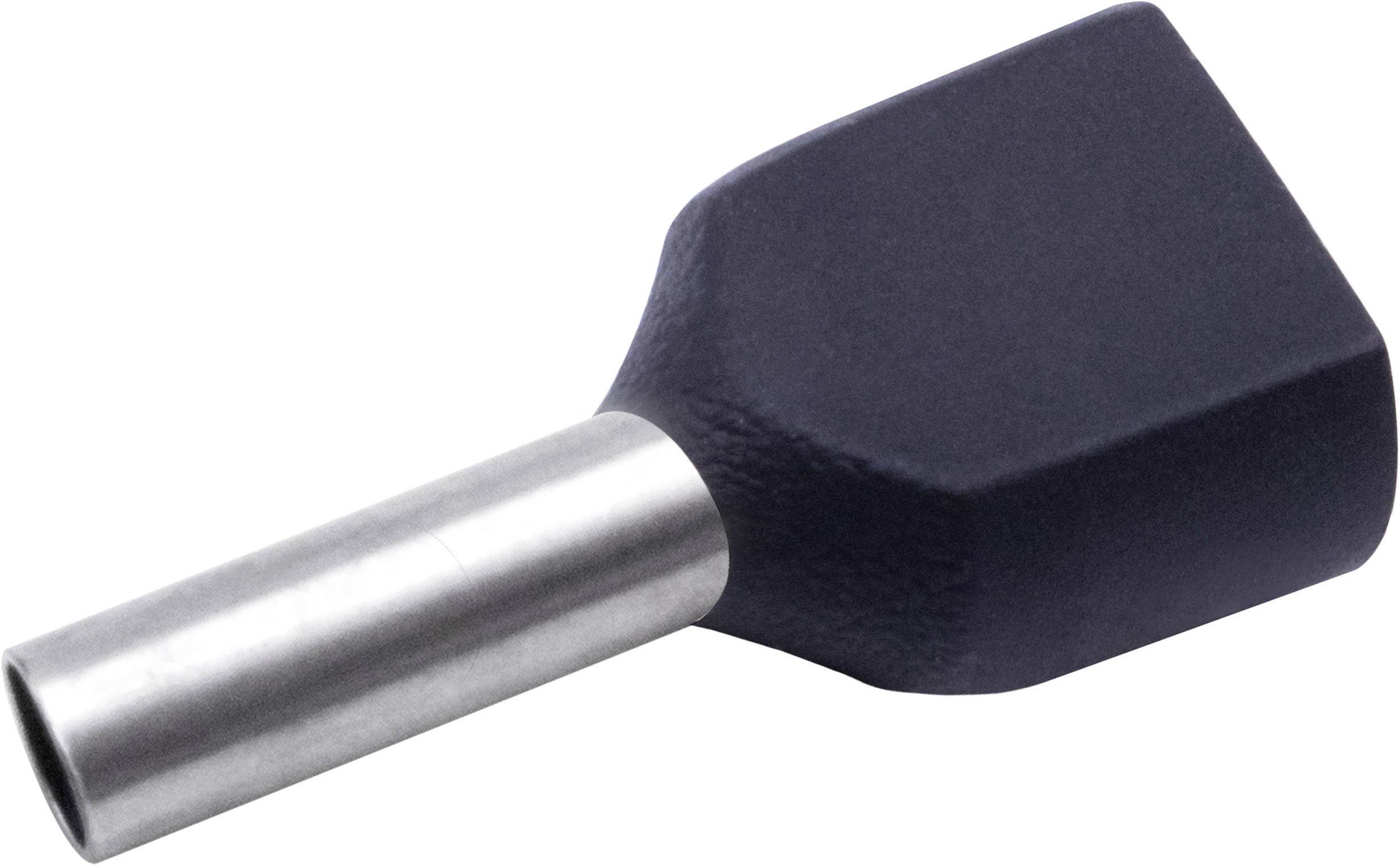 Подвійний клемний перехідник TRU COMPONENTS T1906C155, частково ізольований, 1,5 мм² x 8 мм, 100 шт.