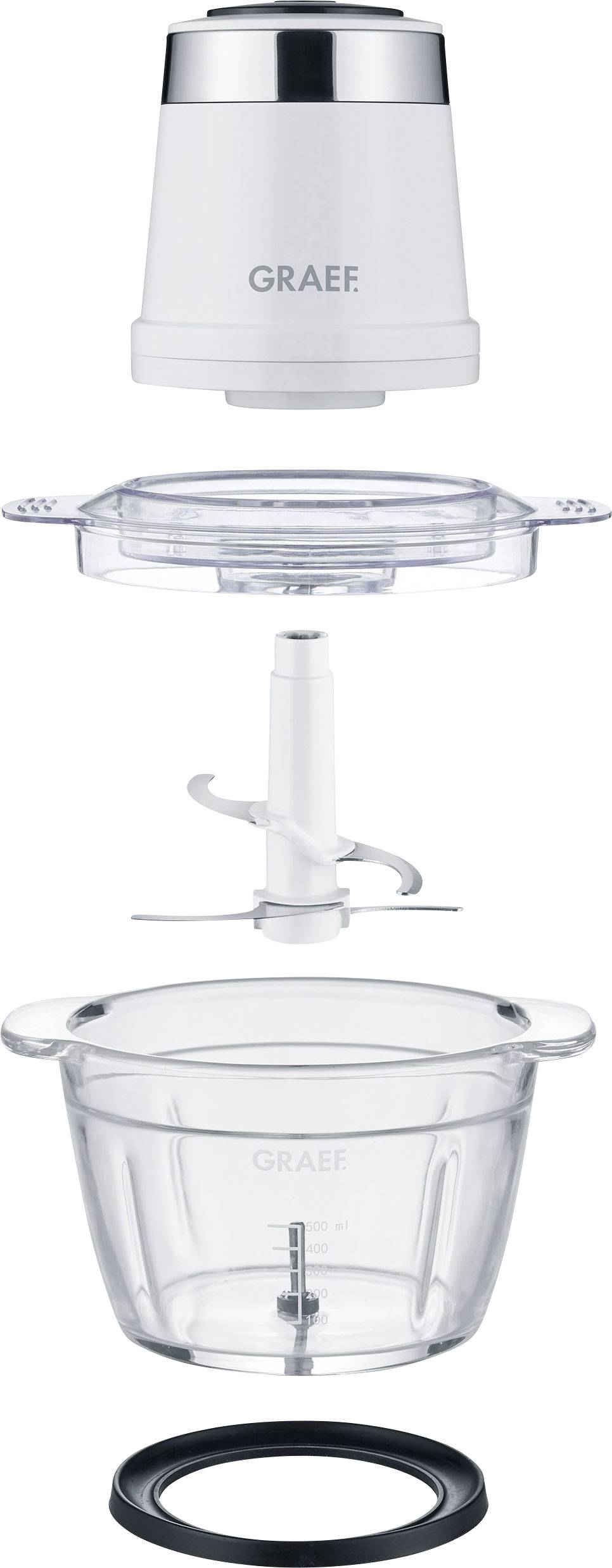 Шредер Graef CH501EU, 500 Вт, білий