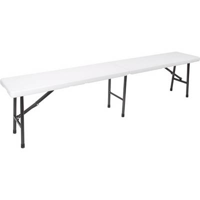 Perel folding bench Ławka kempingowa biały FP160 Maksymalne obciążenie 600 kg-0