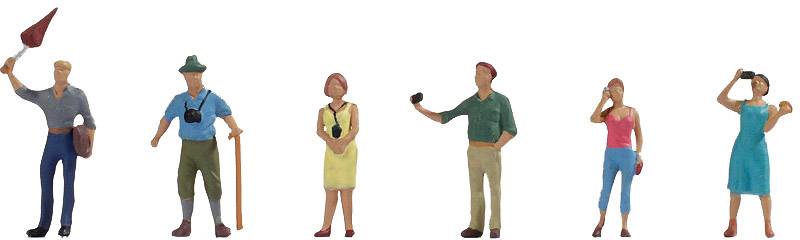 NOCH H0 Група туристів намальована