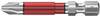 Wiha 42120 Bit krzyżakowy Końcówka wkrętaka: 1/4" (6,3 mm) Kształt końcówki: krzyżakowy Phillips PH 3