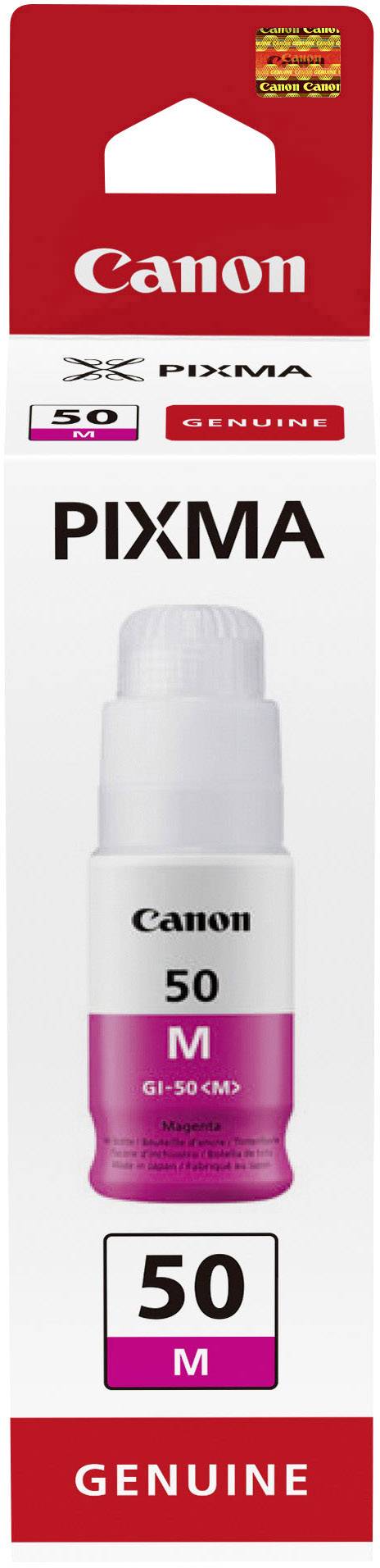 Змінний картридж Canon 3404C001 GI-50 M Оригінальний пурпуровий чорнило Canon 70 мл