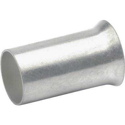 Srebrna metalowa tuleja o kształcie cylindrycznym, z lekko zaokrąglonymi krawędziami.