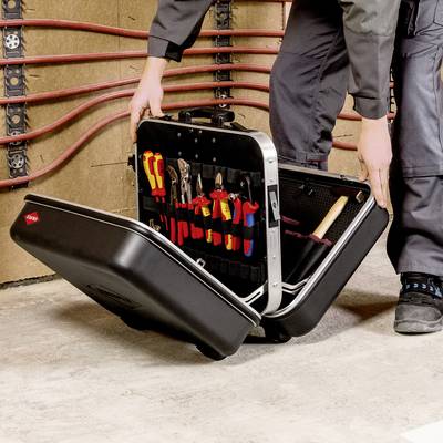 Walizka narzędziowa z wyposażeniem Knipex BIG Twin Elektro 00 21 42