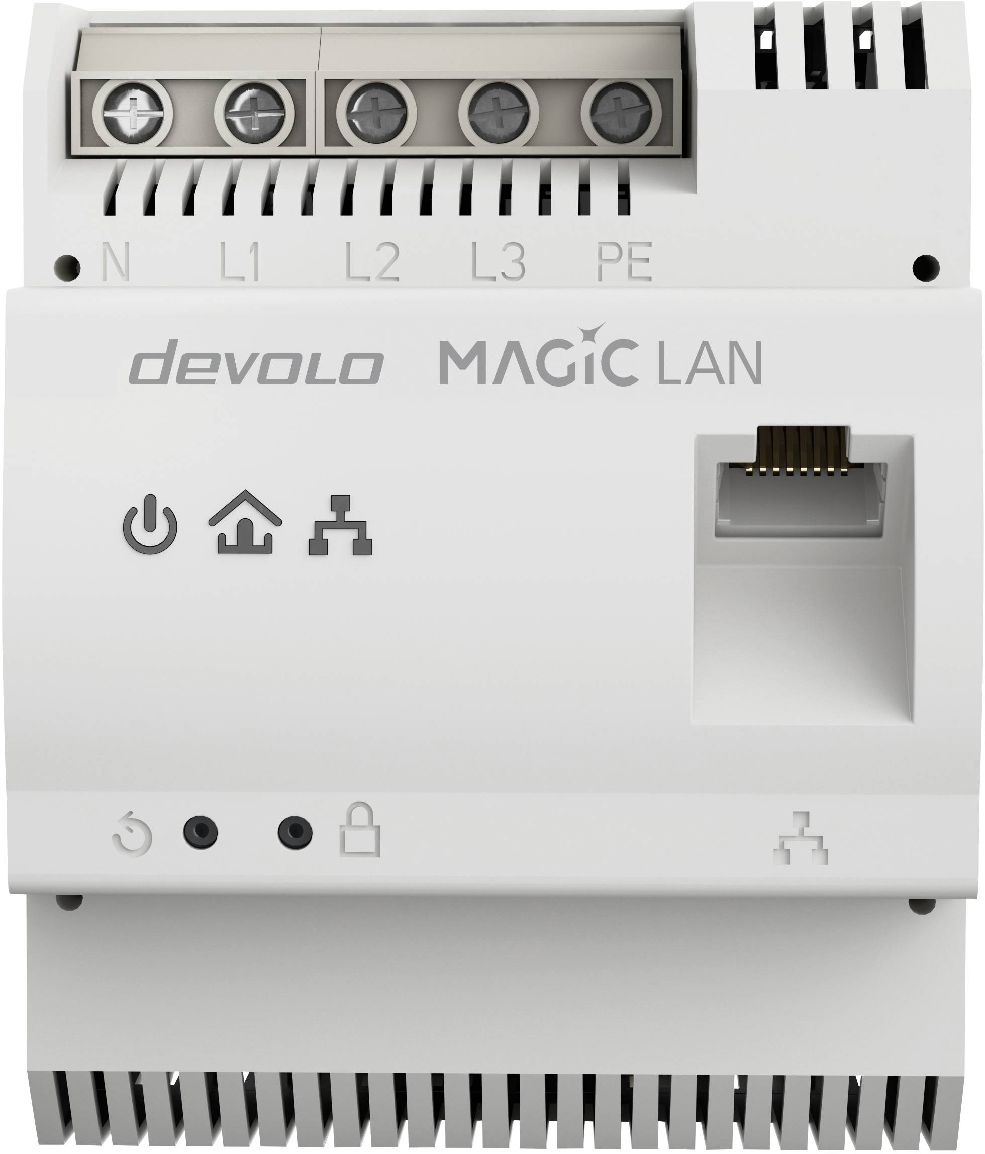 Kit de démarrage 2 adaptateurs CPL Devolo Magic 2 LAN triple 3 ports Ethernet