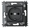 Legrand Gniazdo elektryczne Living&Light antracytowy L4141MA 1 szt.