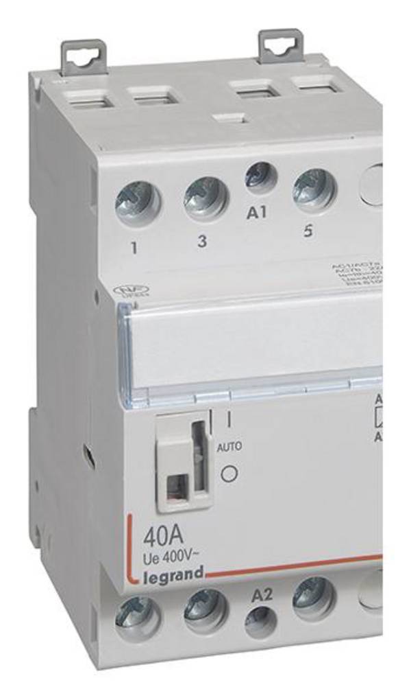 Stycznik instalacyjny Legrand Legrand 412549 412549, 3 styki, 230 V, 40 A, 1 szt.