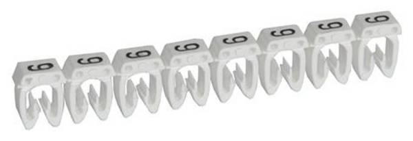 Oznacznik kablowy Legrand Legrand 038229 038229, tworzywo sztuczne, 2.70 do 3.90 mm, 1200 szt.
