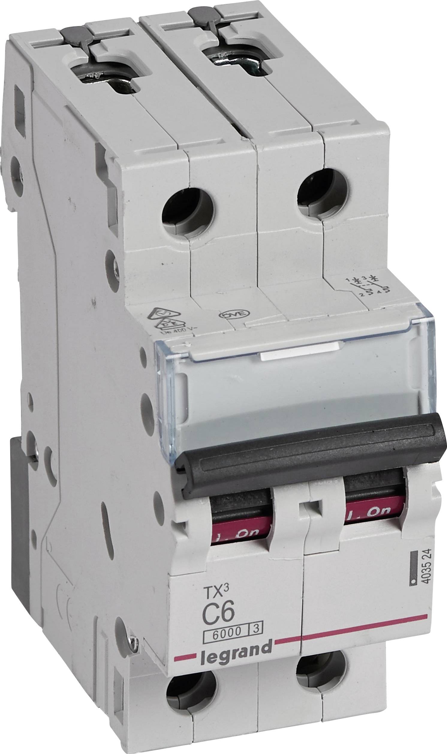 Legrand 403524 Legrand 403524 Wyłącznik automatyczny 6 A 400 V/AC