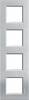 Legrand Ramka Living&Light aluminiowy LNA4802M4TE 1 szt.