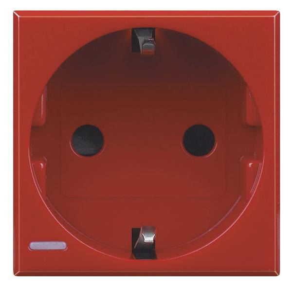 Legrand Gniazdo elektryczne Axolute czerwony H4141RW 1 szt.