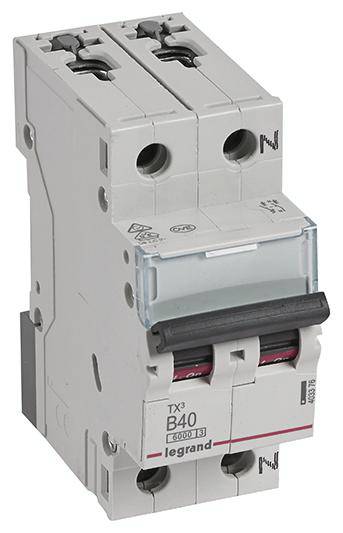 Legrand 403376 Legrand 403376 Wyłącznik automatyczny 40 A 230 V/AC