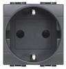 Legrand Gniazdo elektryczne Living&Light antracytowy L4141 1 szt.