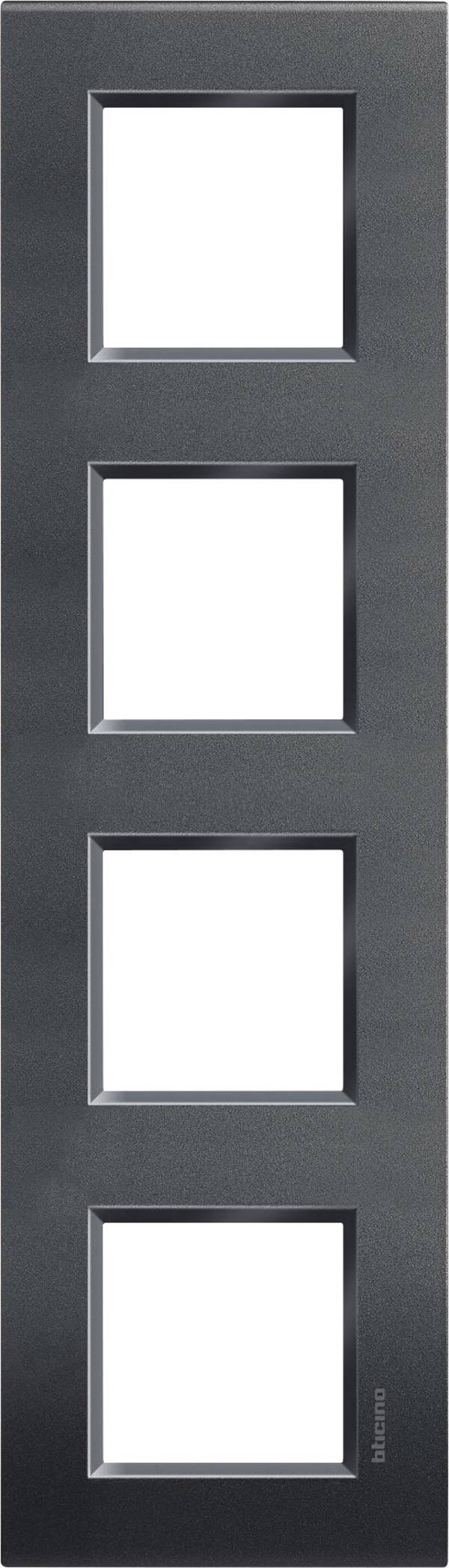 Legrand   Ramka Living&Light antracytowy LNA4802M4AR 1 szt.