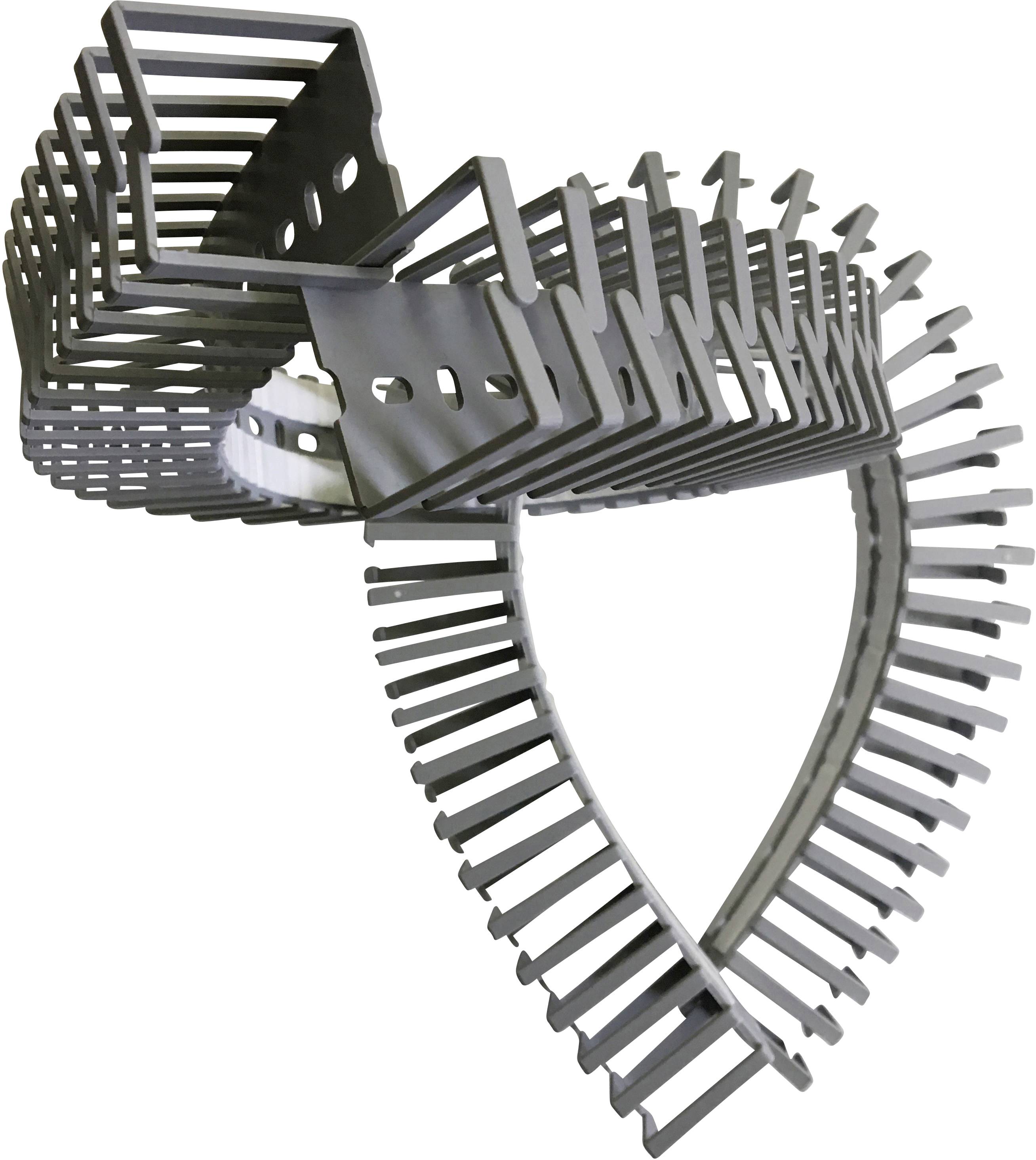 GGK VK-flex-crawler-20x20 швелер для пучків, світло-сірий 4176 (Д x Ш x В) 500 x 20 x 20 мм 1 шт.