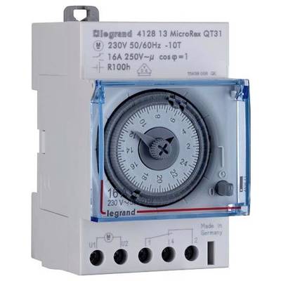 Legrand Legrand 412810 Przekaźnik czasowy na szynę DIN analogowy 230 V-0