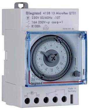 Legrand Legrand 412810 Przekaźnik czasowy na szynę DIN analogowy 230 V