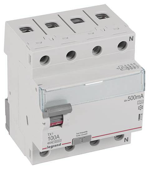 Wyłącznik różnicowoprądowy Legrand 411798, 100 A, 400 V