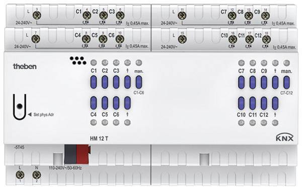 Element wykonawczy Theben 4940245   HM 12 T KNX