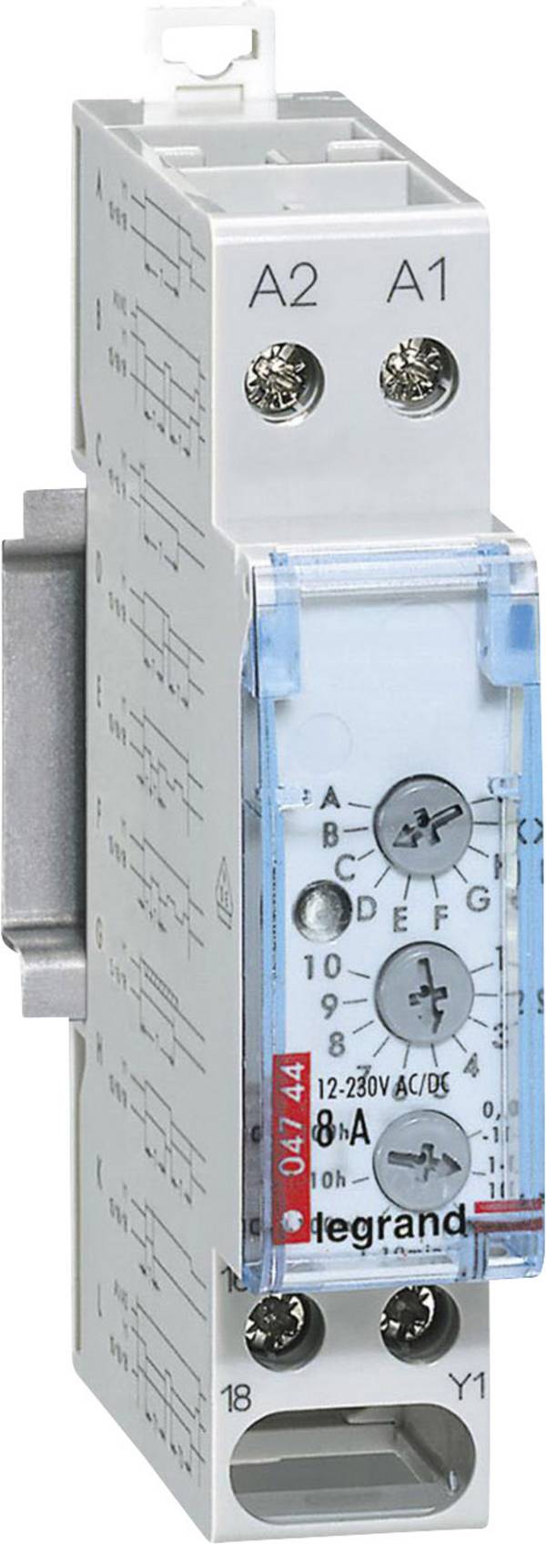 Przekaźnik czasowy Legrand Legrand 004744, 250 V/AC, 8 A, 1 szt.