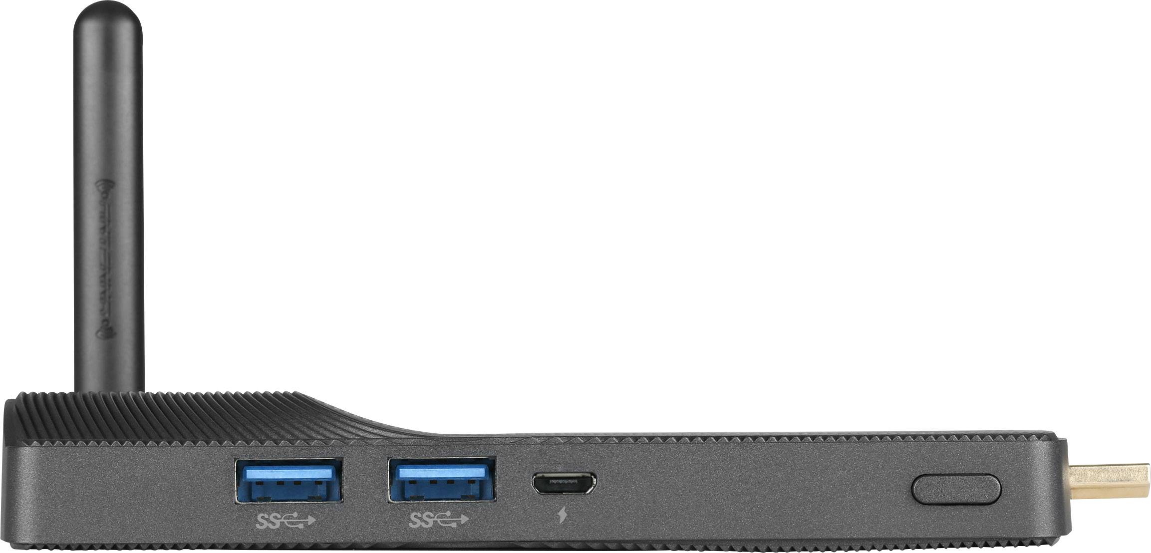 CSL Computer Mini-PC PC on a Stick Ultra HD v2 Intel® Celeron® Celeron J4105 2.5 GHz 4 GB RAM 64 GB eMMC Win 10 Pro 7419-3