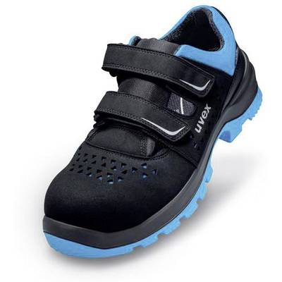 uvex 2 xenova® 9553243 ESD Sandały ochronne S1P Rozmiar buta (EU): 43 czarny, niebieski 1 par(a)