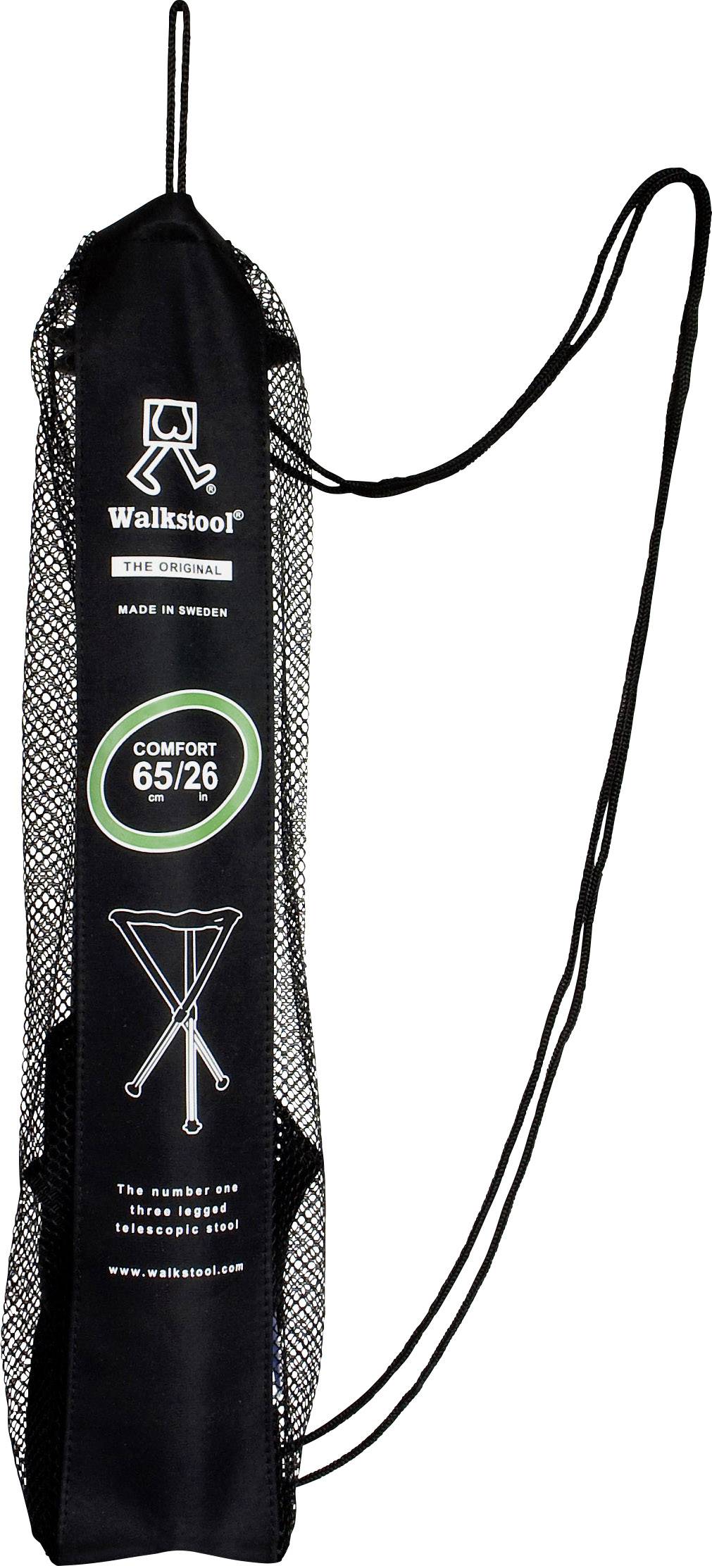 Розкладний стілець Walkstool ComfortXXL, Comfort XXL, чорний, сріблястий