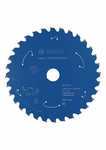 'Tarcza pilarska Bosch, Expert, 190 x 1,6/1,3 x 20 mm, 24 zęby.'