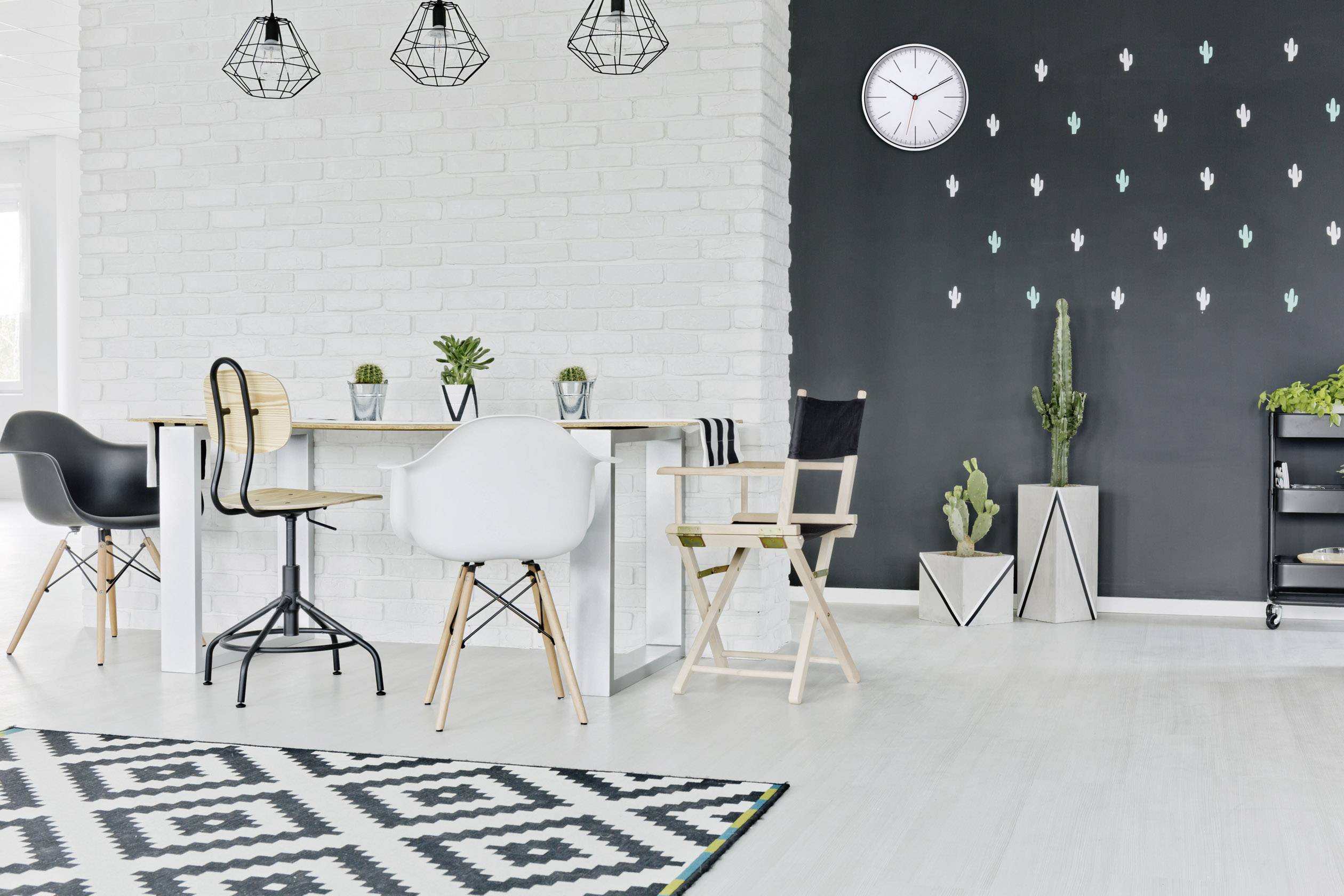 Настінний кварцовий годинник TFA Dostmann 60.3049.02, 280 мм x 280 мм x 37 мм, білий