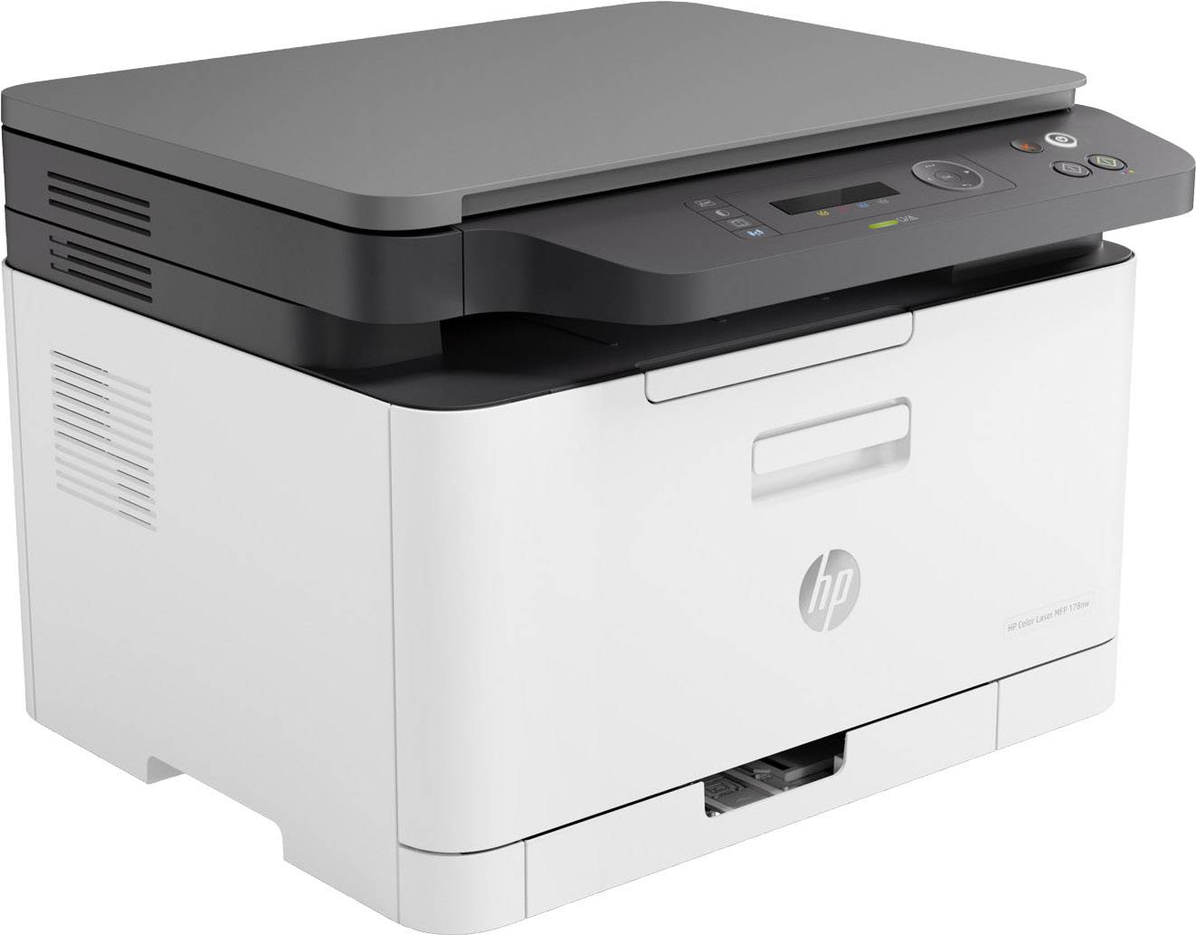 Багатофункціональний лазерний принтер HP Color Laser MFP 178 nwg, кольоровий друк, друк, сканування, копіювання формату A4, локаль