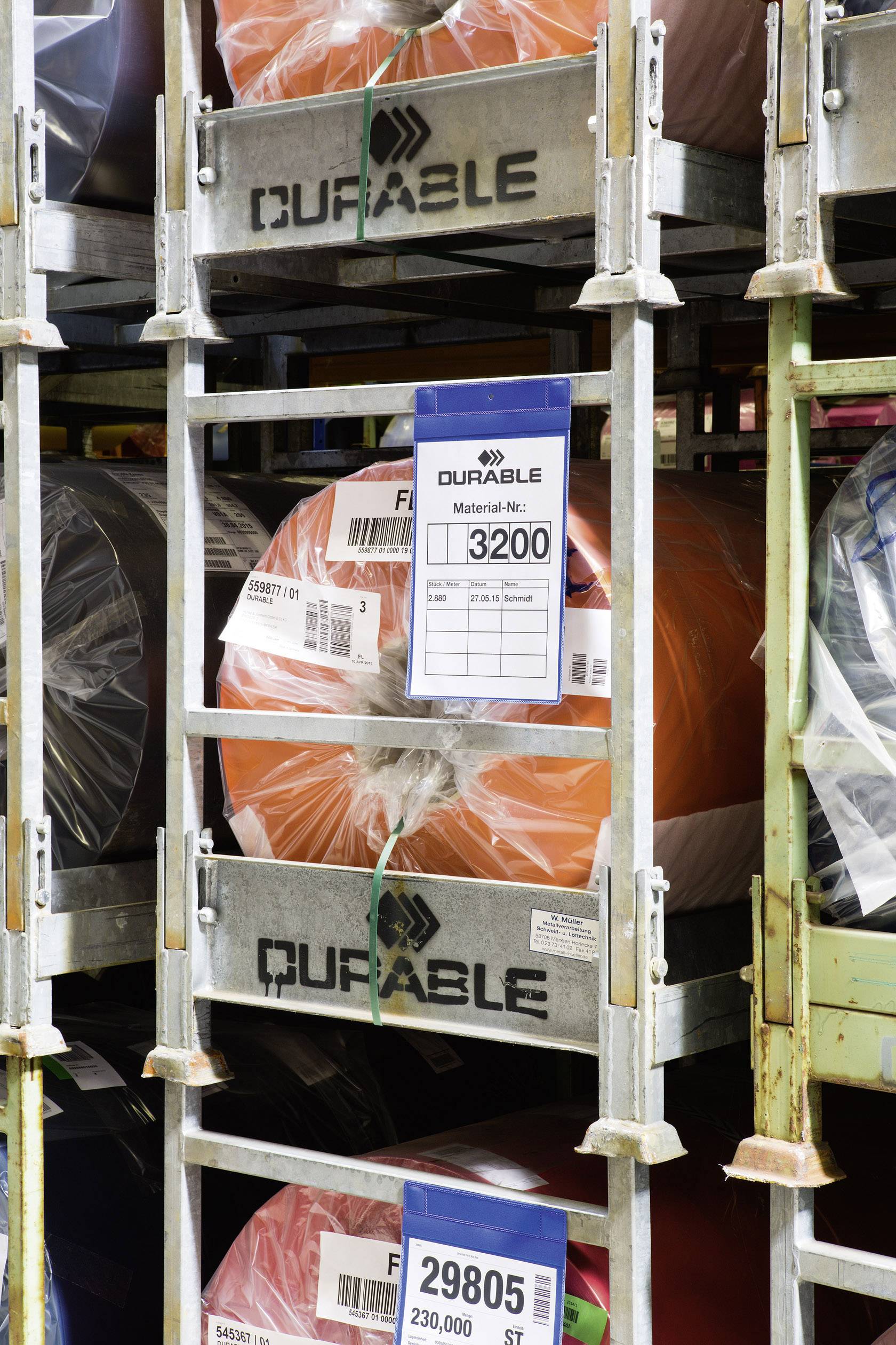 Магнітна кишеня для посвідчення особи (Ш x В) 223 мм x 368 мм 10 шт.