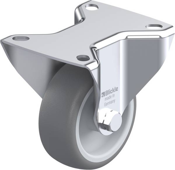 Blickle 616771 B-TPA 80G Rolka nieprowadząca Średnica koła: 80 mm Maksymalne obciążenie: 100 kg 1 szt.