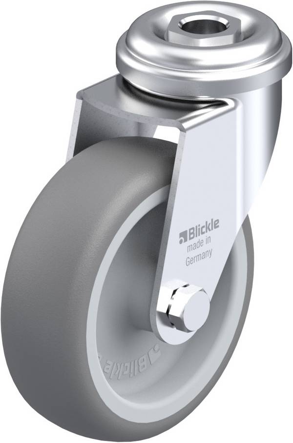 Blickle 354506 LRA-TPA 75G Kółko skrętne Średnica koła: 75 mm Maksymalne obciążenie: 75 kg 1 szt.
