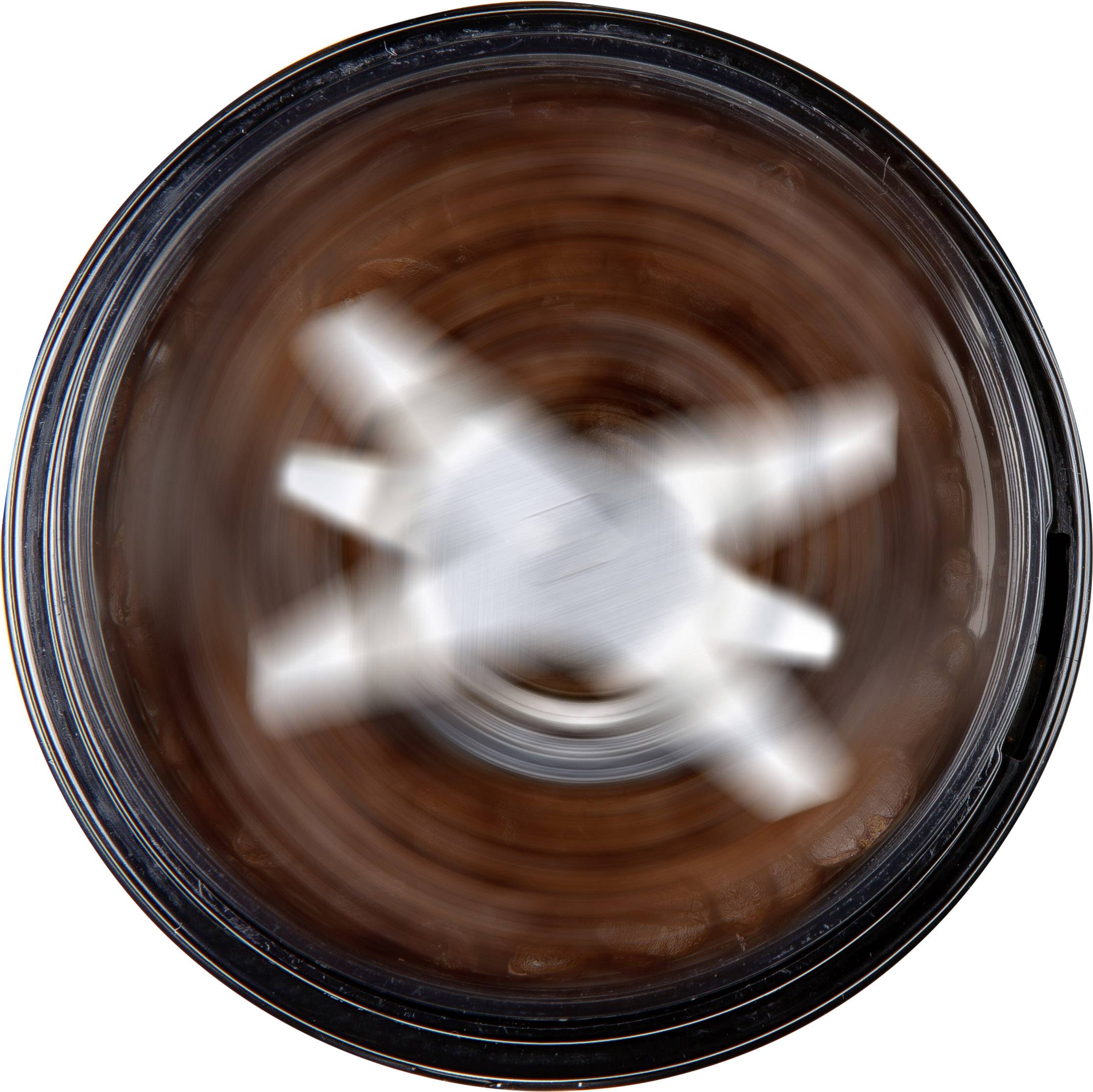 Mikser kuchenny do czekolady. Cztery ostrza obracają się szybko i równomiernie mieszają masę.