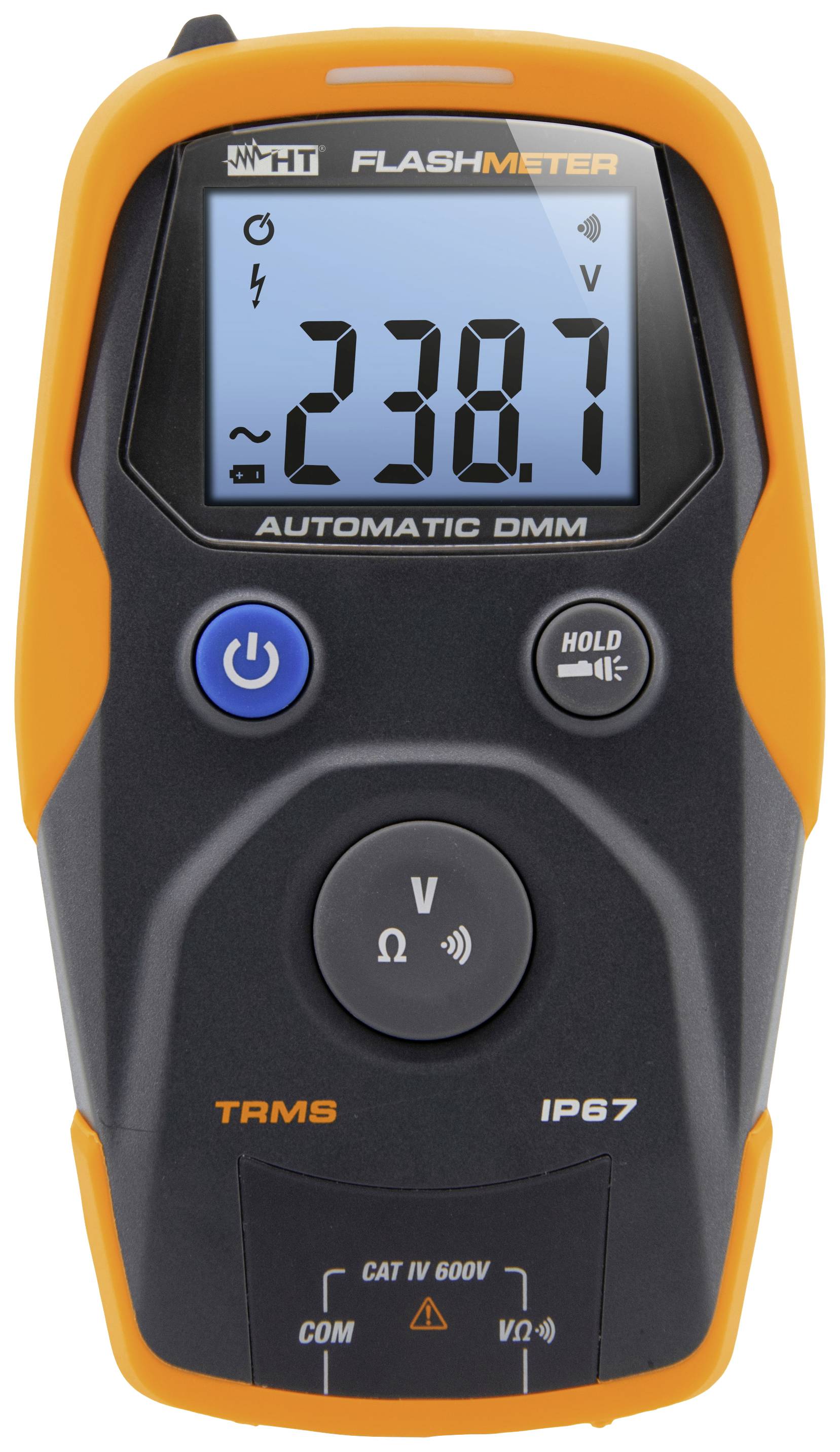 Цифровий мультиметр HT Instruments Flashmeter IP67 CAT IV 600 V Відображається в цифрах: 4000