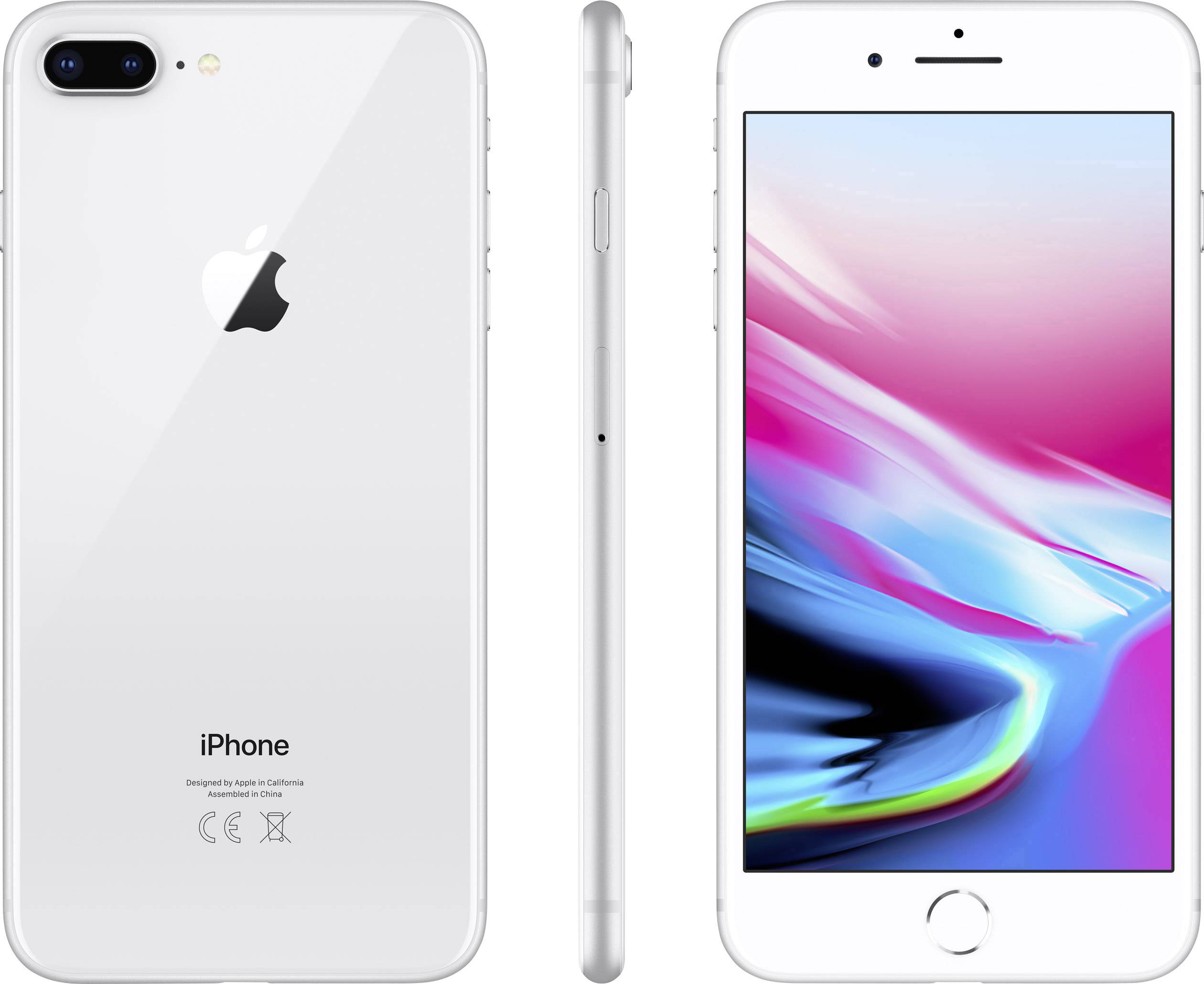 Apple iPhone 8 Plus 128 GB srebrny | Zamów w Conrad.pl
