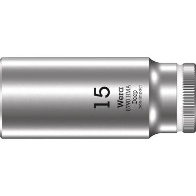 'Nasadka kluczykowa, rozmiar 15, marka Wera, model 8790 HMA, głęboka, nieutwardzana.'