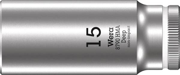 Wera 8790 HMA Deep 05004512001 zewnętrzny sześciokąt Nasadka  15 mm 1/4"   1 szt. 1/4"