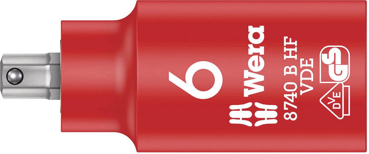 Головка Wera Wera Werk 05004902001 6 мм, 1 шт., 3/8