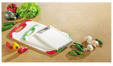 Обробна дошка Esmeyer 303-030 білого кольору, 3 штуки в упаковці.