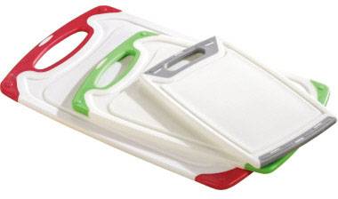 Обробна дошка Esmeyer 303-030 білого кольору, 3 штуки в упаковці.