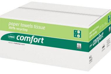 Паперові рушники WEPA 277280 comfort (Д x Ш) 41 см x 25 см, білі, 2304 аркуші